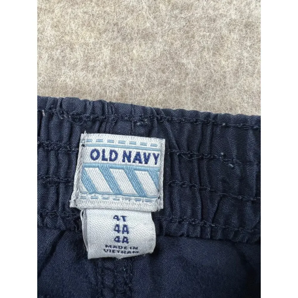 Old Navy Navy Blue Pull On Shorts Toddler Boys Size 4T